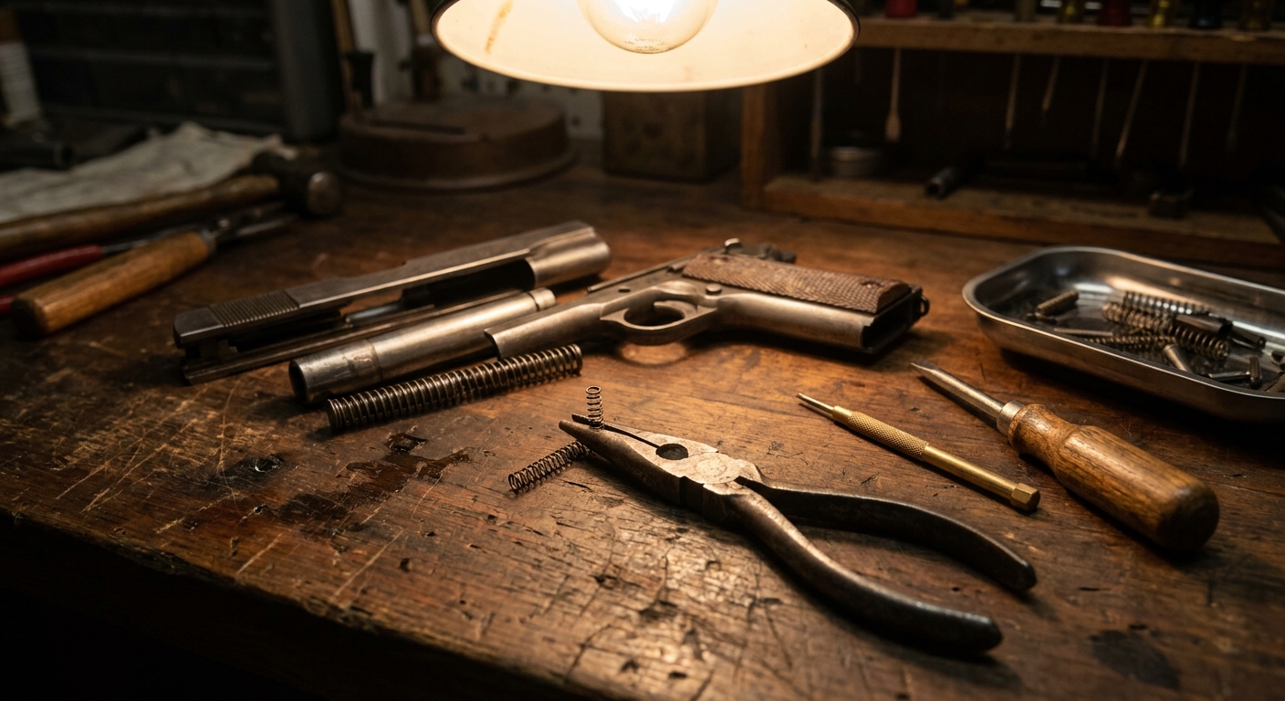Springs, Extractors, and Firing Pins: The Small Parts That Bring Dead Guns Back to Life