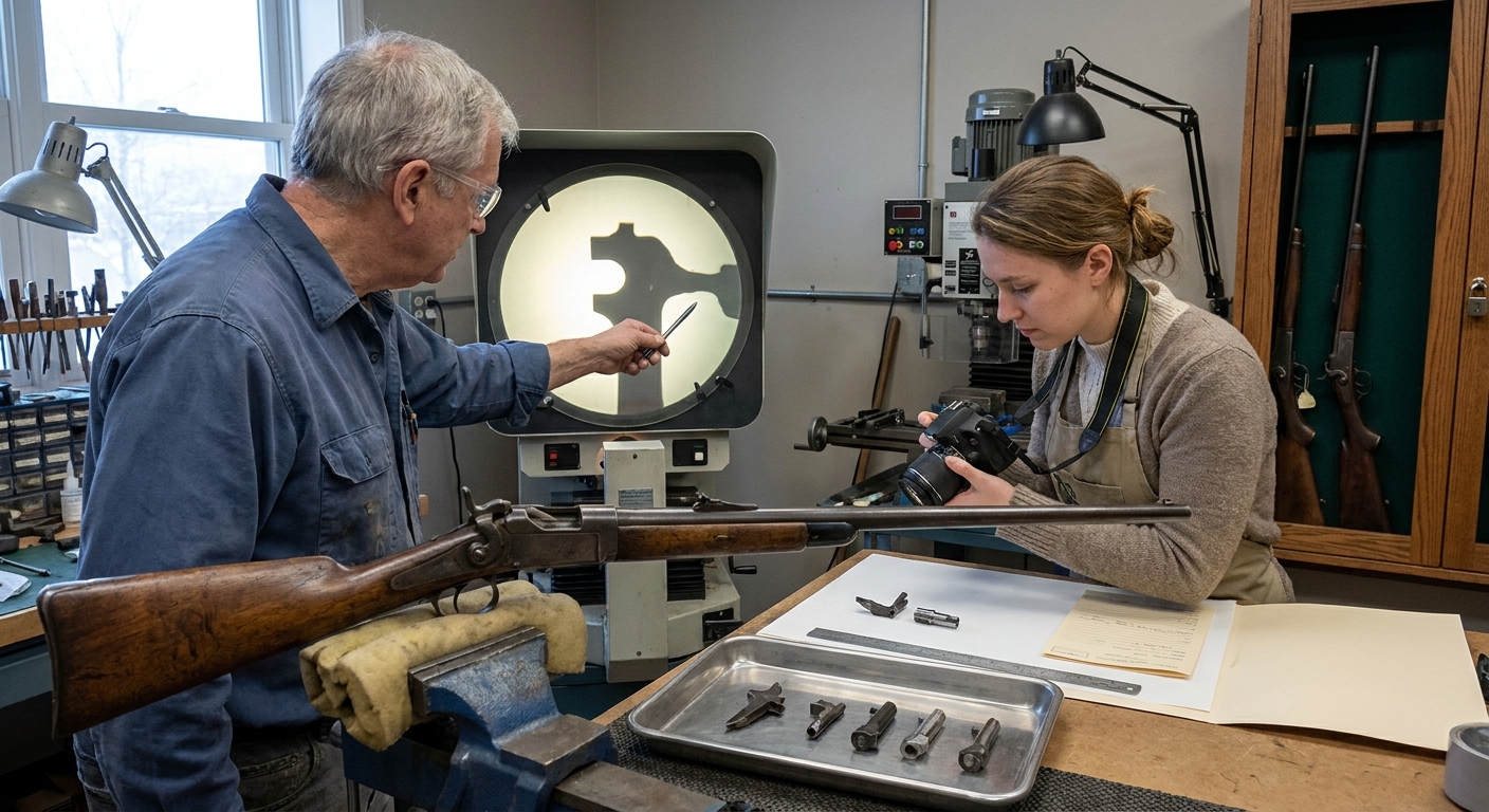 Obsolete Does Not Mean Disposable: How Makers Reproduce Unavailable Parts for Old Firearms